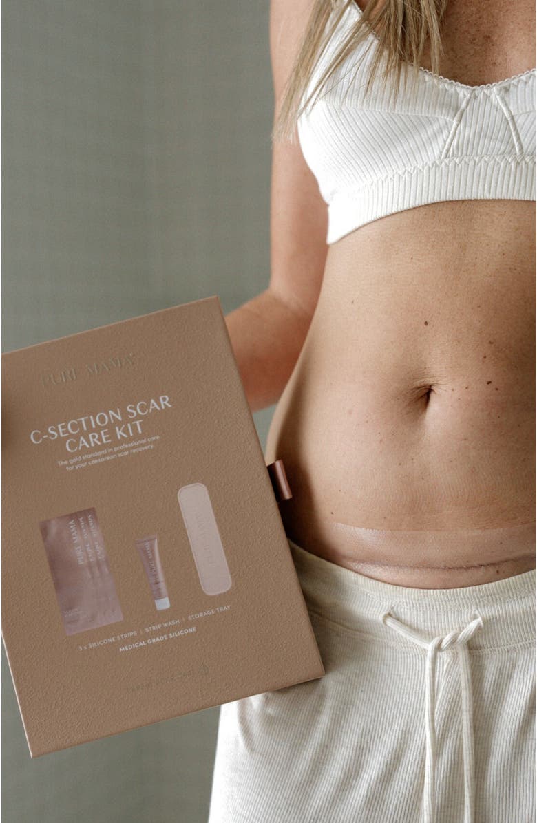 PURE MAMA C-Section Scar Care Kit, Alternate, color, NO COLOR