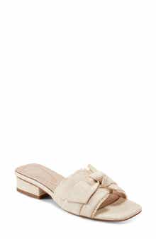Knotted Slide Sandal - Multiple Widths Available