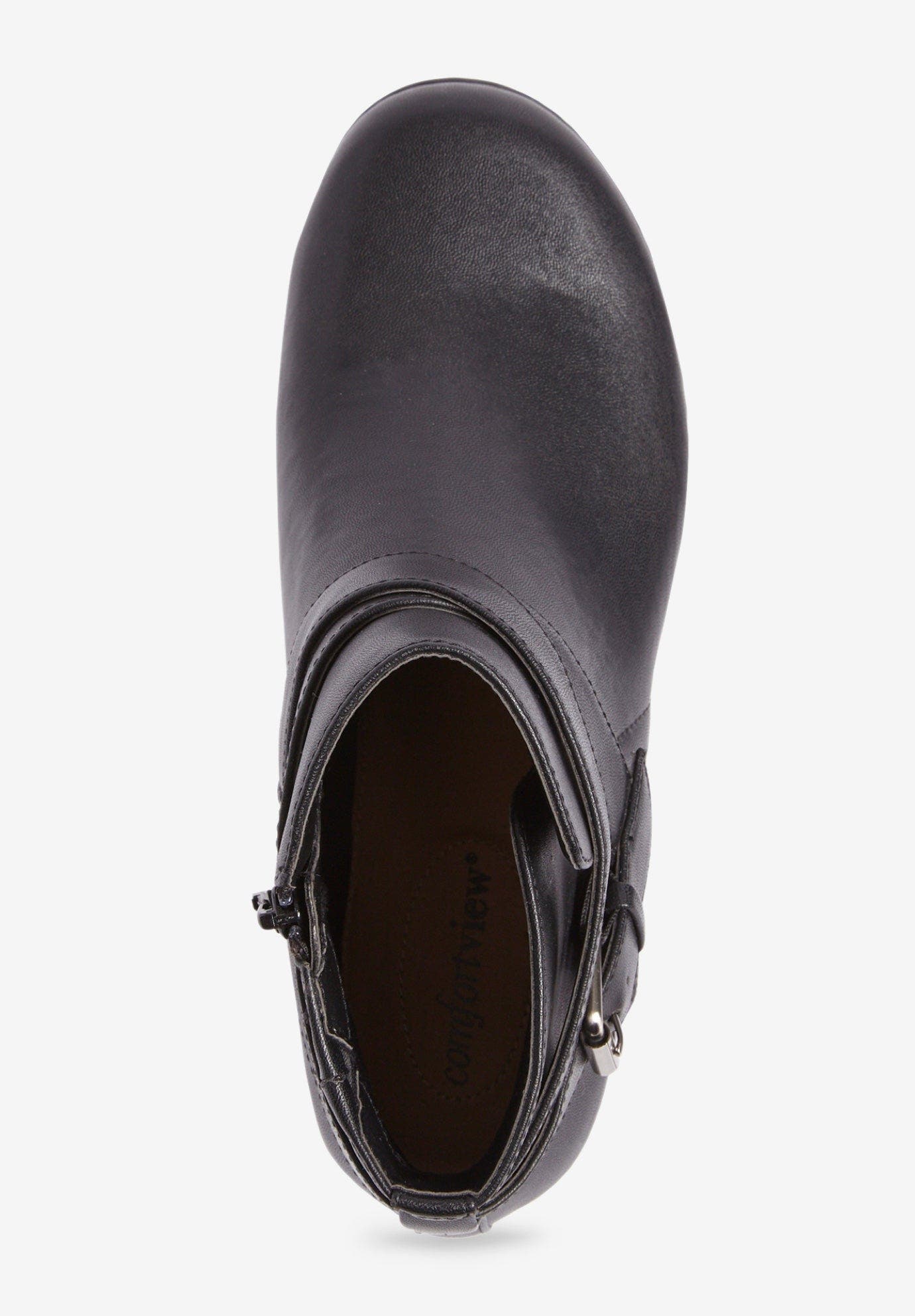 Comfortview The Bronte Bootie, Alternate, color, Black