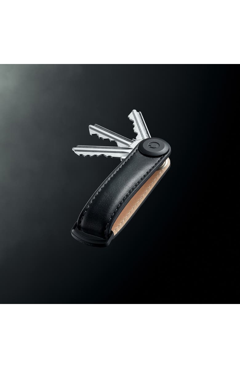 Orbitkey Leather Key Organiser, Alternate, color, Black