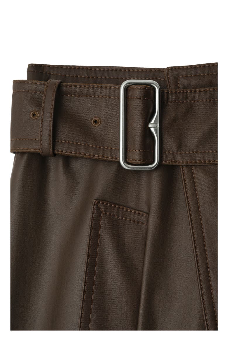 Burberry Wool Blend Maxi Skirt, Alternate, color, 