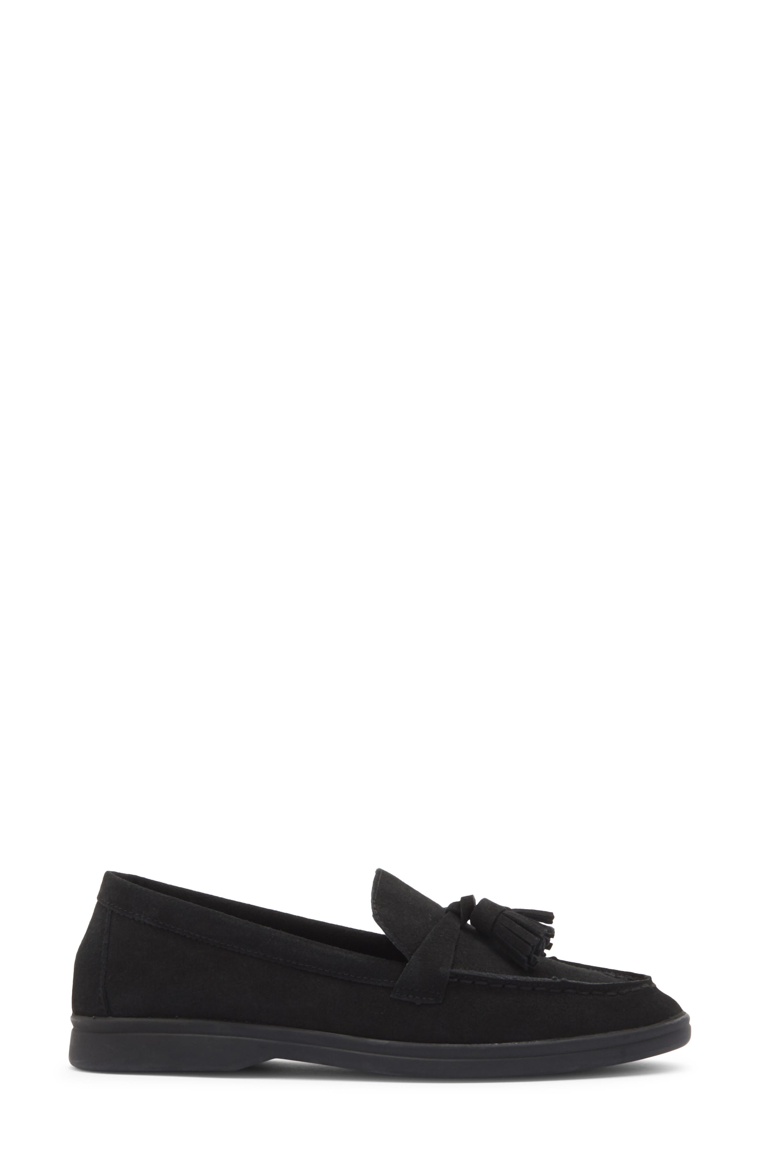 Rebecca Allen Canopy Tassel Loafer, Alternate, color, Black