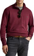Polo Ralph Lauren Big & Tall Luxe 1/4-Zip Pullover