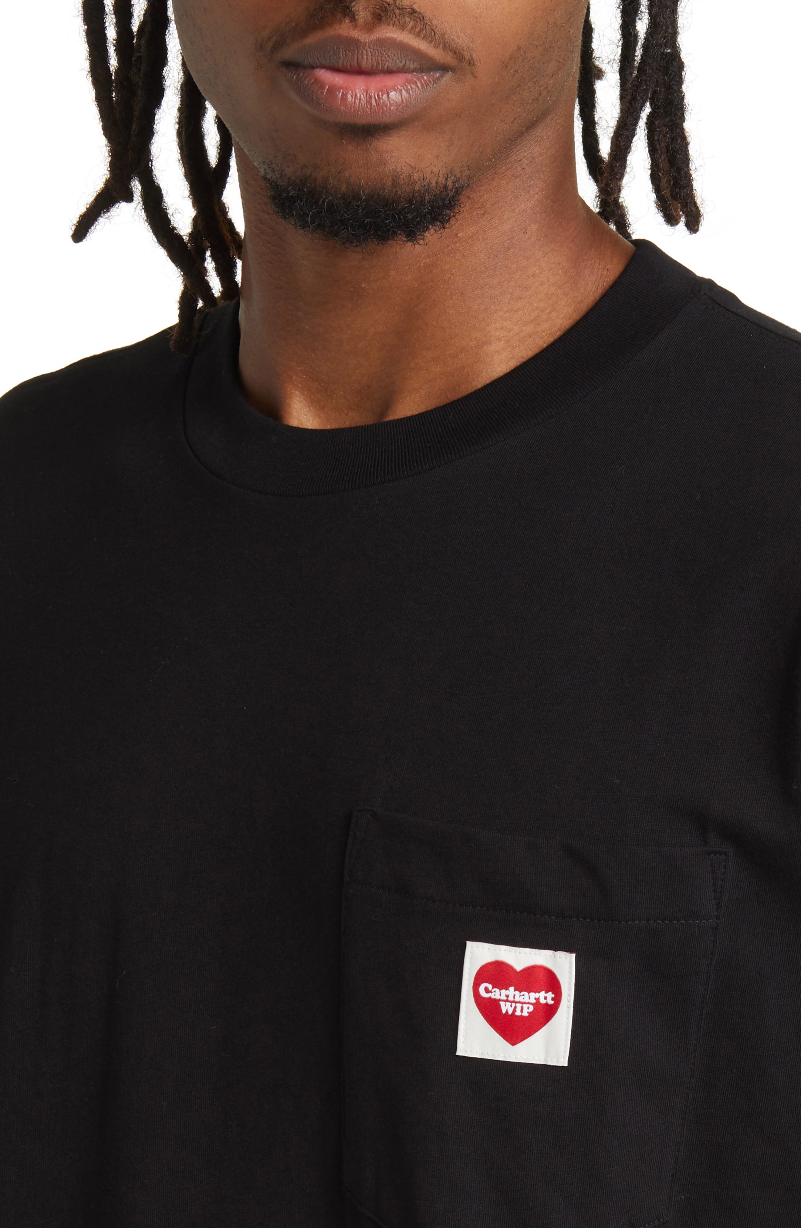 Carhartt Work In Progress Pocket Heart Organic Cotton T-Shirt — фото 4
