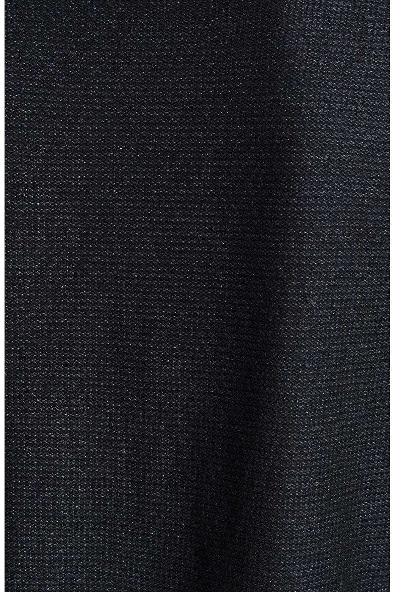 Coated Sweater, Alternate, color, BLACK FOIL