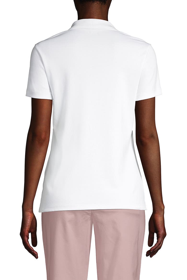 Supima Cotton Polo Shirt, Alternate, color, White