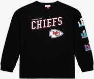 Mitchell & Ness Men's Mitchell & Ness Black Kansas City Chiefs Big & Tall Training Camp Long Sleeve T-Shirt