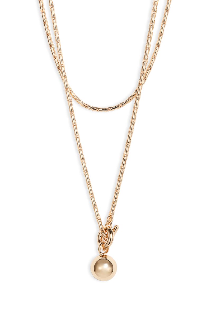 Constance Wrap Pendant Necklace, Alternate, color, HIGH POLISH GOLD