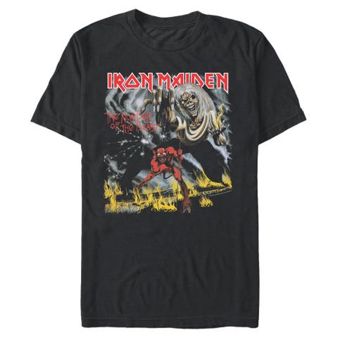 Men's Iron Maiden The Number of the Beast  Graphic T-Shirt