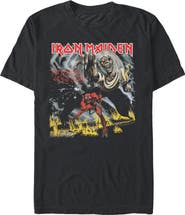 Iron Maiden Men's The Number of the Beast Short Sleeve Graphic T-Shirt