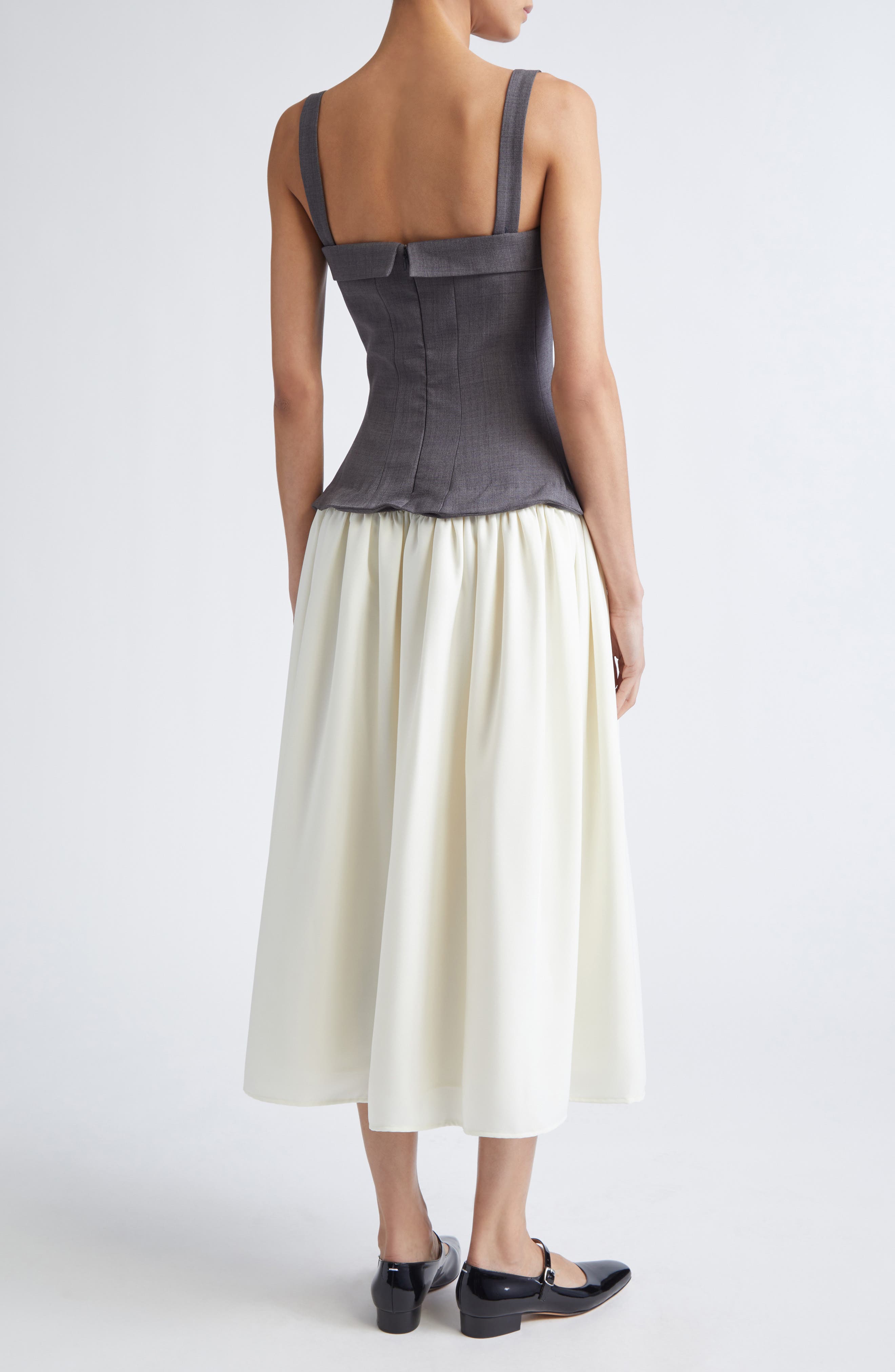 Mixed Media Corset Dress - image 2