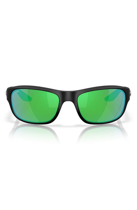 Clipperton 58mm Polarized Rectangular Sunglasses