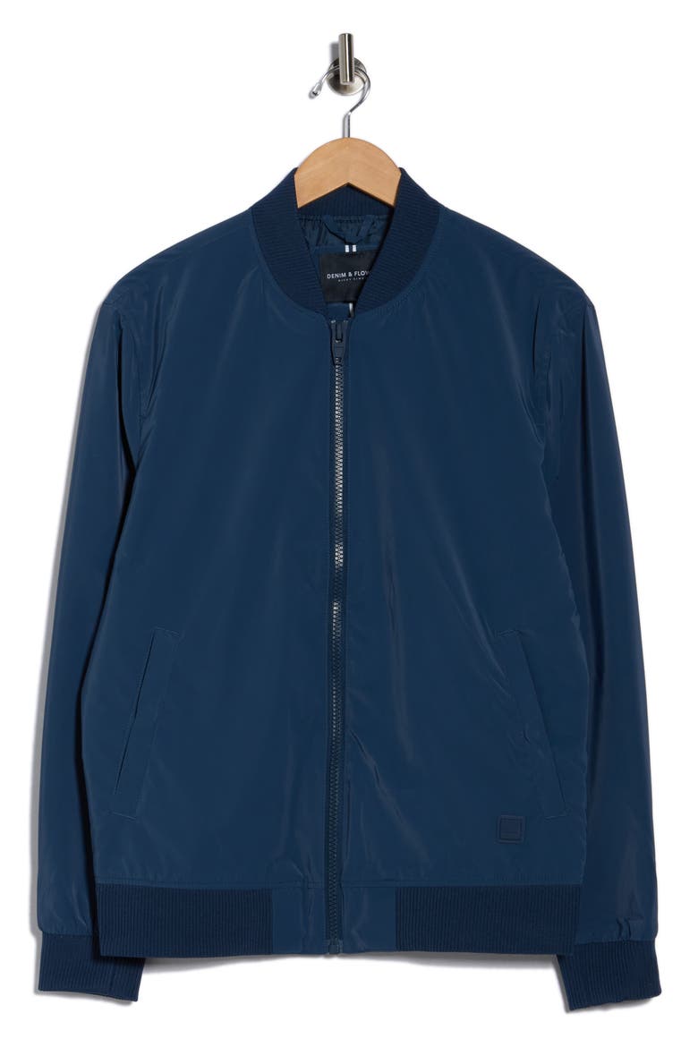 Bomber Jacket, Alternate, color, BLUE