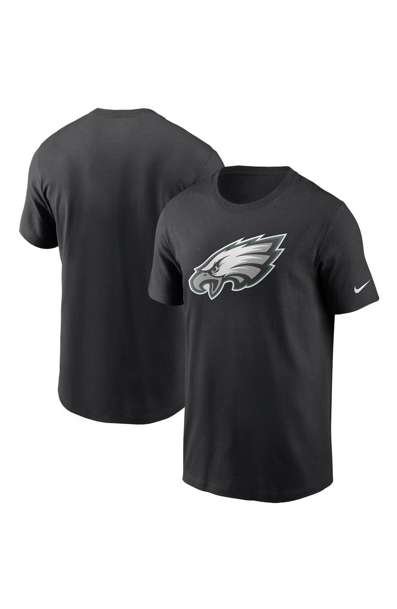 Nike Men's Nike Black Philadelphia Eagles Primary Logo T-Shirt, Main, color, Black