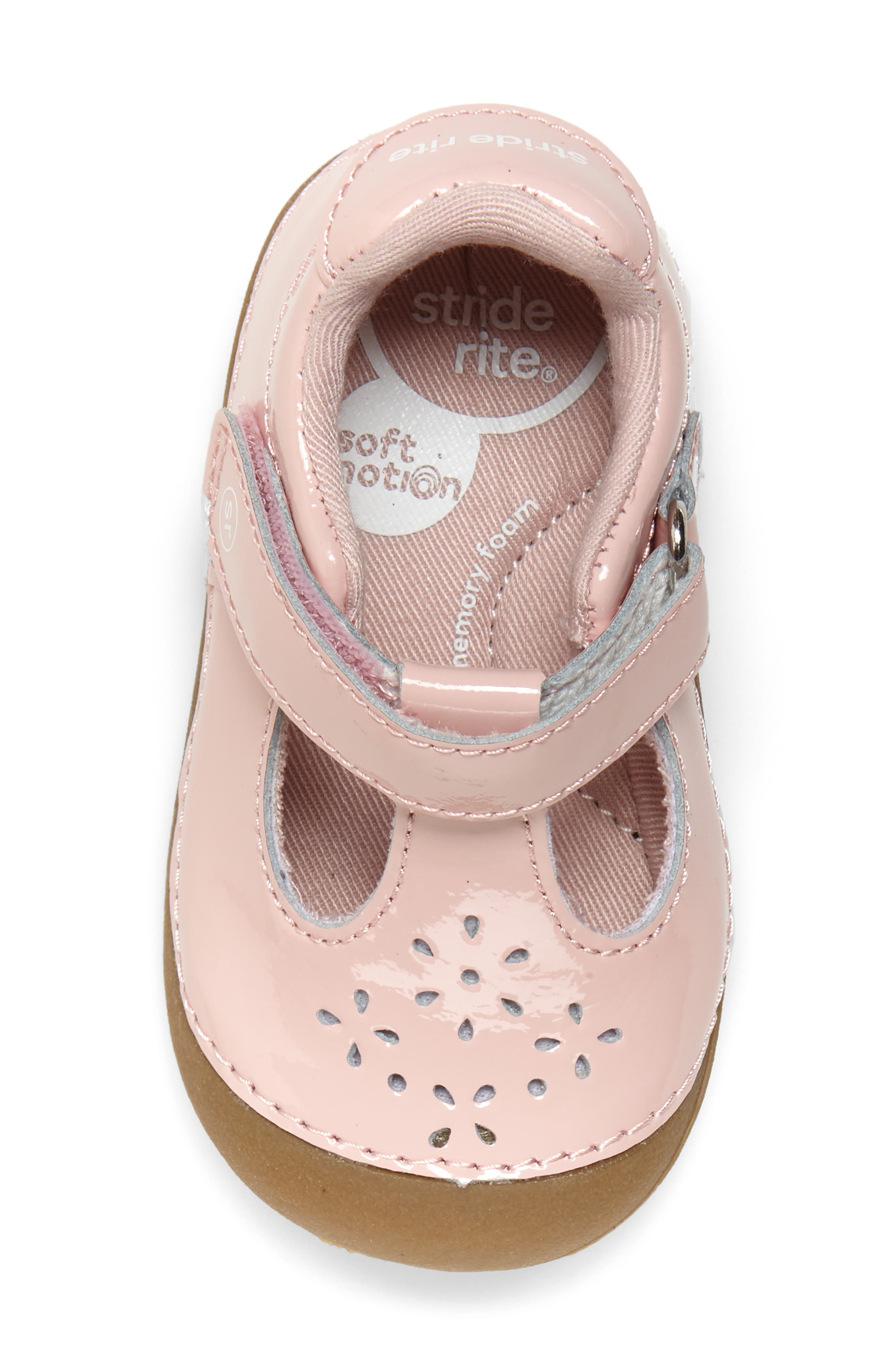 Soft Motion™ Amalie T-Strap Flat, Alternate, color, PINK