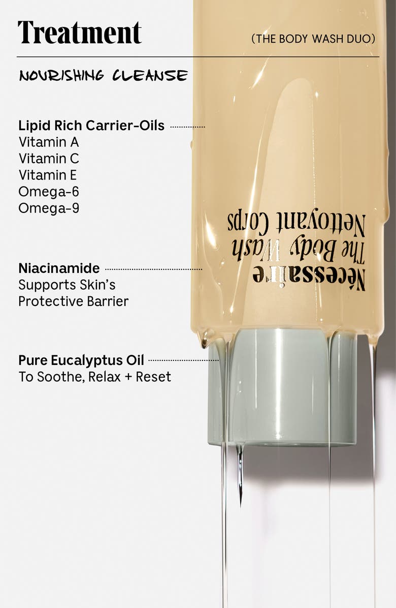 Nécessaire The Body Wash Duo (Nordstrom Exclusive) $50 Value, Alternate, color,