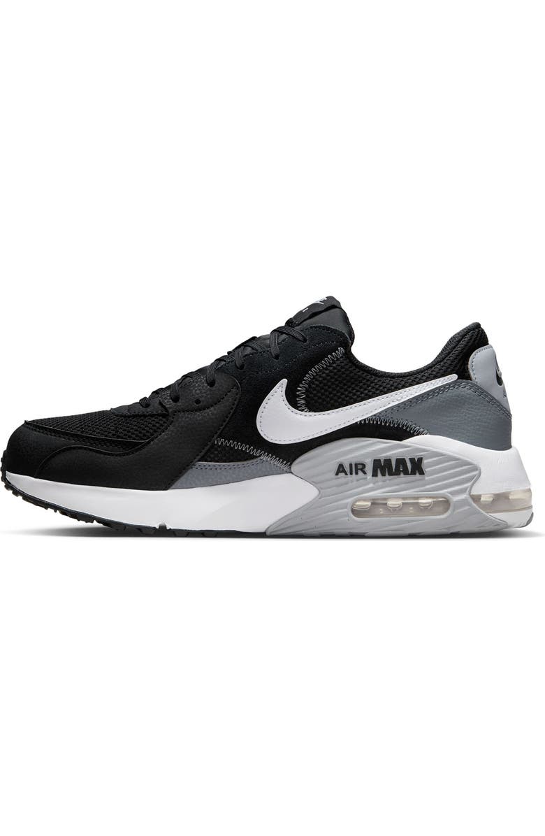 Nike Air Max Excee Sneaker, Alternate, color, 001 Black/White