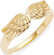 Kiara by Ki-ele Angelica Angel Wings Ring