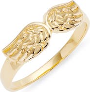 Kiara by Ki-ele Angelica Angel Wings Ring
