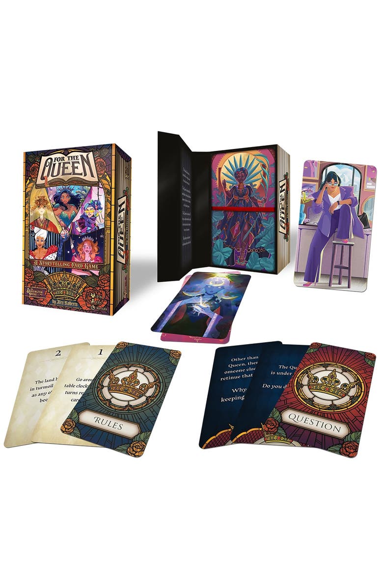 Critical Role For The Queen A Storytelling Card Game,Ages 13+, Alternate, color, Multicolored