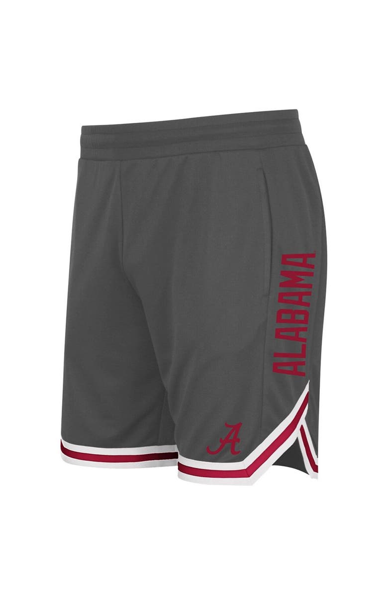COLOSSEUM Men's Colosseum Charcoal Alabama Crimson Tide Continuity Shorts, Alternate, color, 