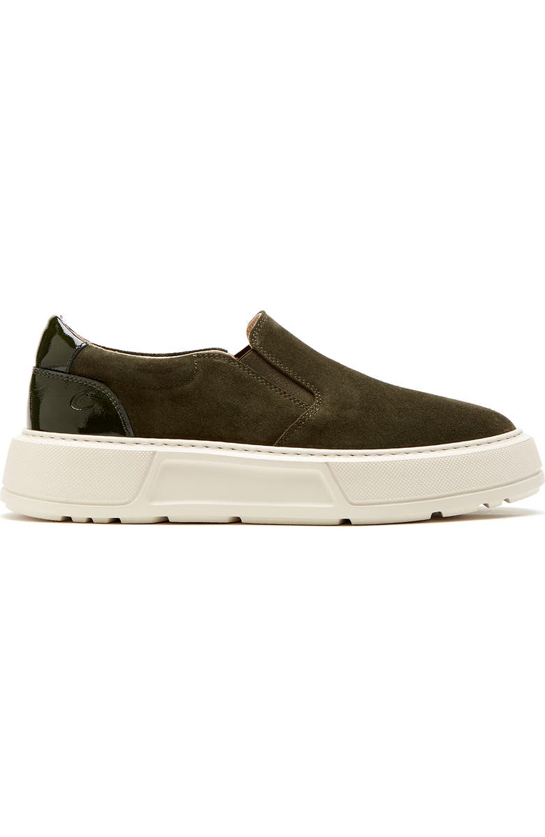 La Canadienne Kim Sneaker, Alternate, color, Khaki Suede
