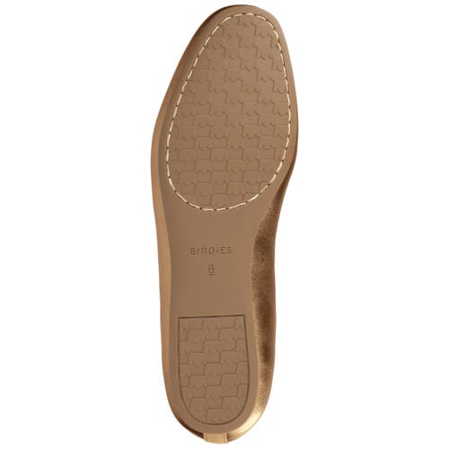 Birdies Hummingbird Ballet Flat In Gold