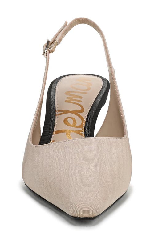 Sam Edelman Bianka Slingback Pump In Neutral