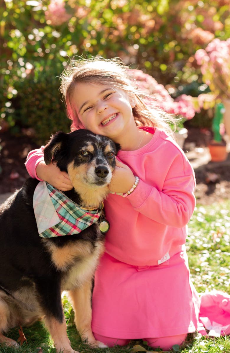 Bits 
Bows Hearts XO Valentine
s Day Sweatshirt, Alternate, color, Hot Pink