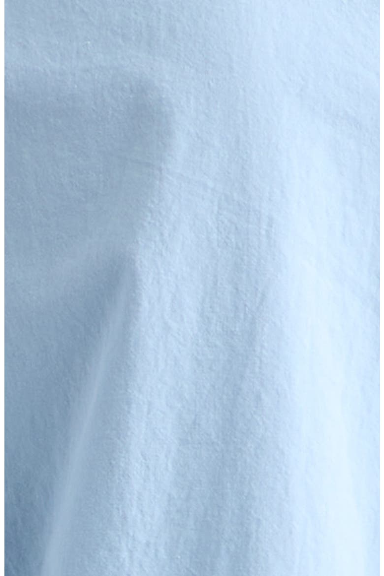 Contour Button Up Cotton Shirt, Alternate, color, PASTEL BLUE
