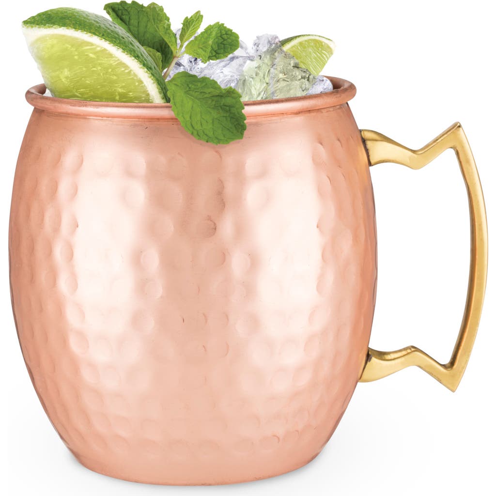 Twine Hammered Mule Mug In Copper