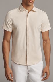 Rhone Brezza Performance Short Sleeve Button-Up Shirt