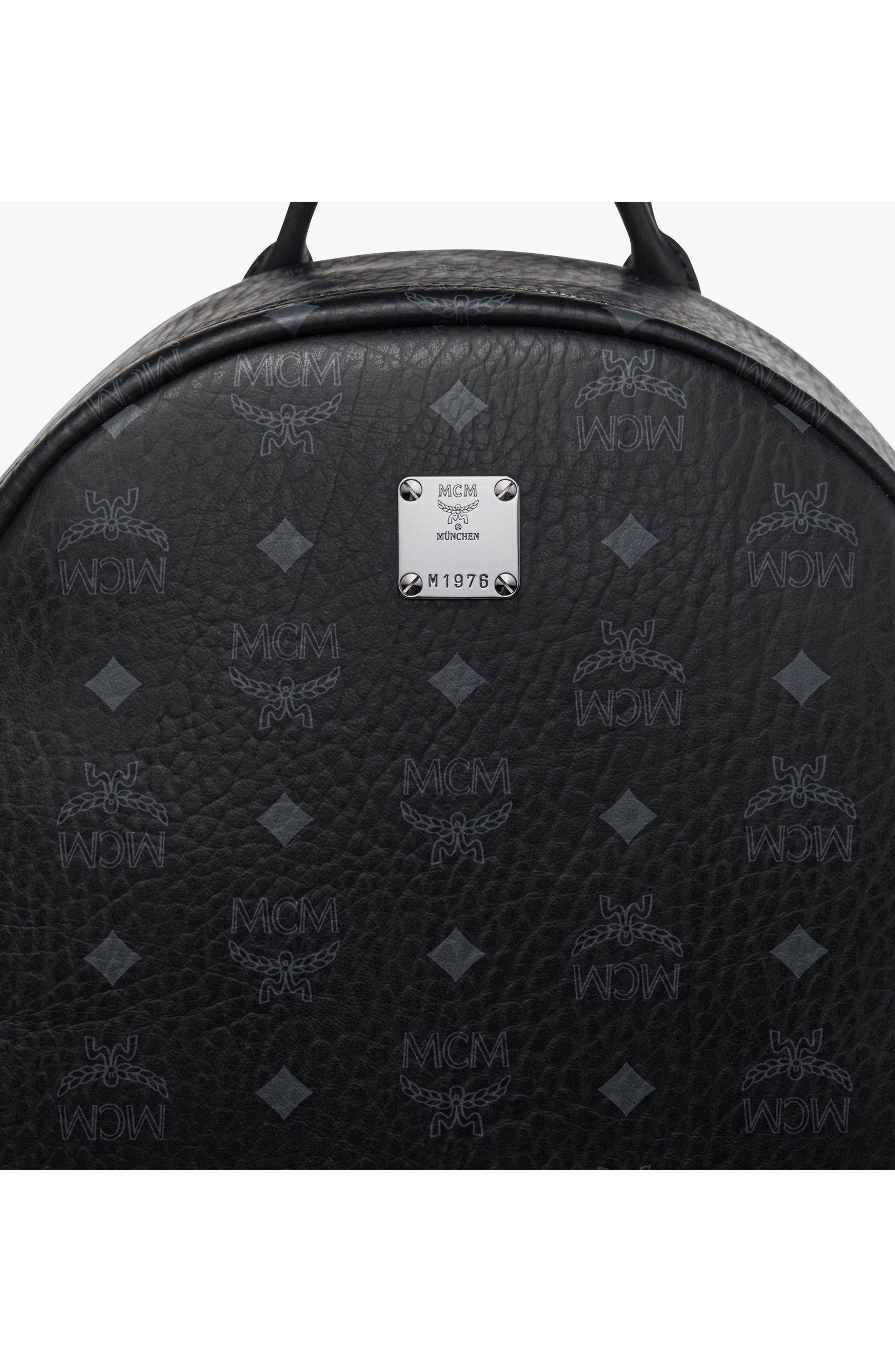 Stark Side Studs Backpack in Visetos, Alternate, color, Black