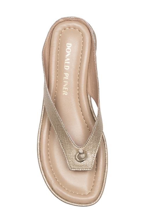 DONALD PLINER DONALD PLINER SEENA PLATFORM WEDGE FLIP FLOP