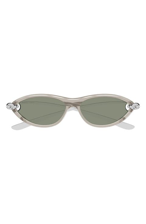 56mm Cat Eye Sunglasses