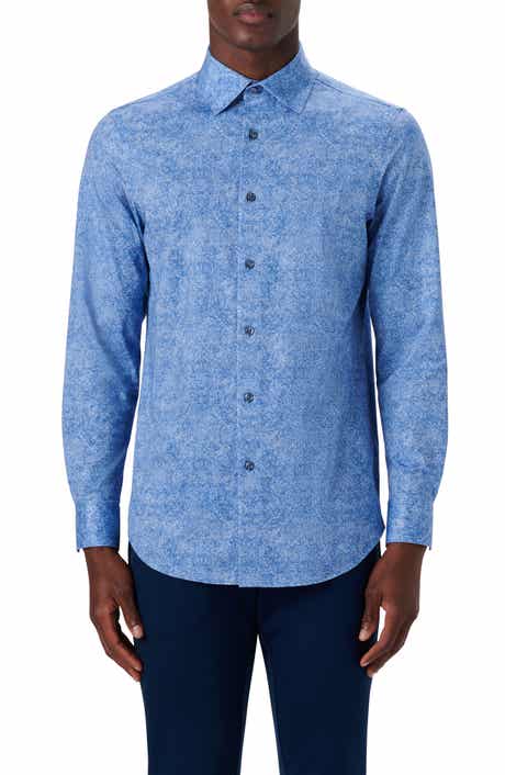 Bugatchi OoohCotton® Button-Up Shirt
