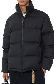 Burberry Wool Snowdon Puffer Jacket