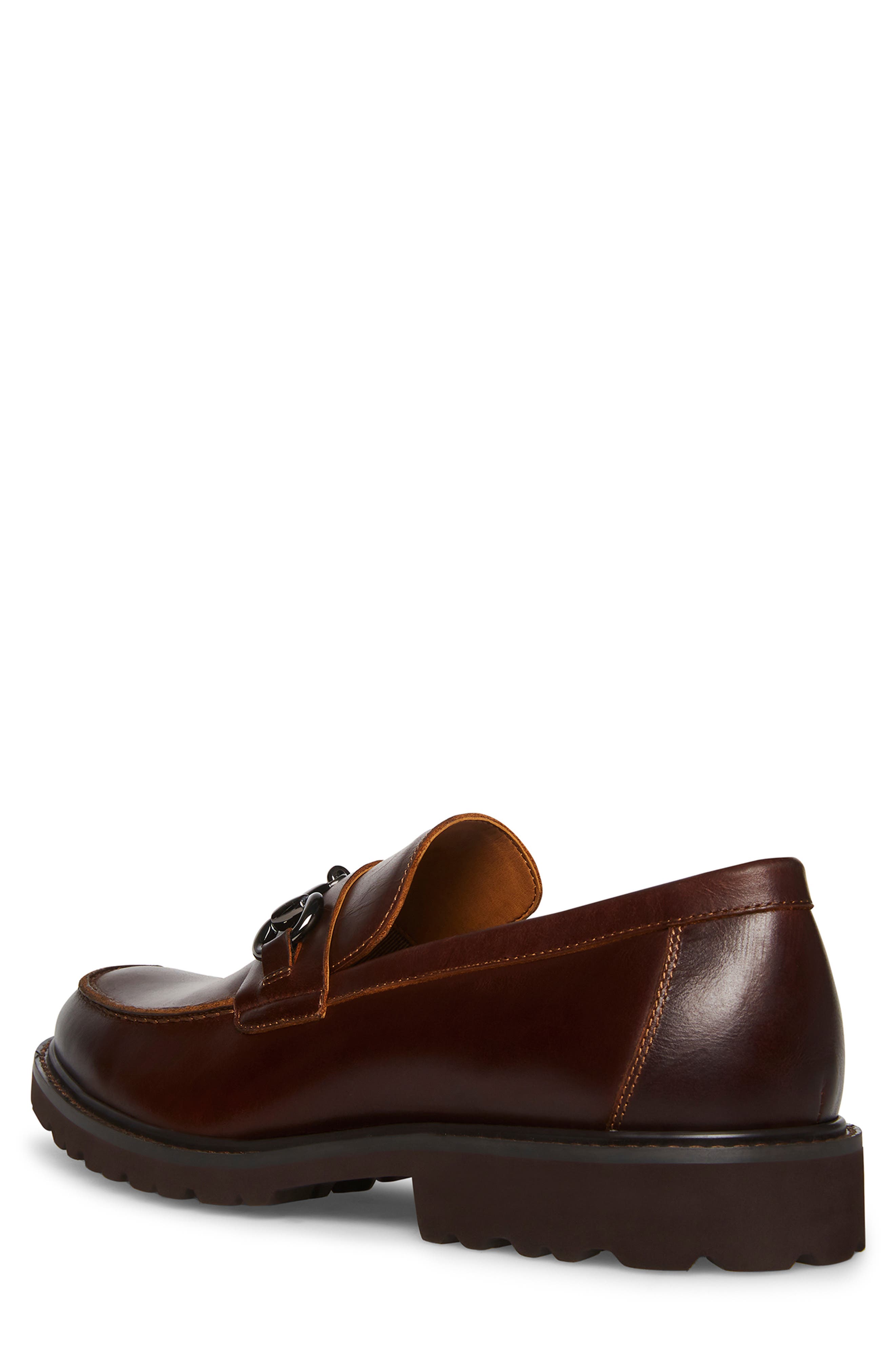 MADDEN Kramdin Bit Loafer, Alternate, color, BROWN LEATHER