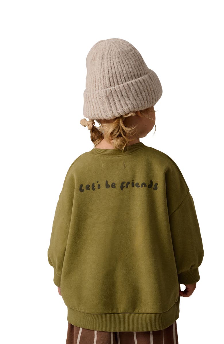 NEXT Kids' Sweater & Stripe Pants Set, Alternate, color,