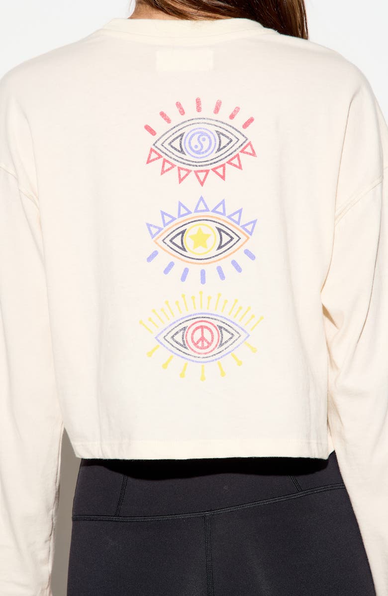 Spiritual Gangster Icy Drew Graphic Long Sleeve T-Shirt, Alternate, color, Canvas