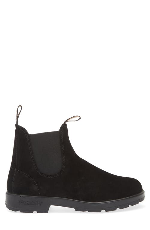 Blundstone Footwear Original Water Resistant Chelsea Boot In Black Suede