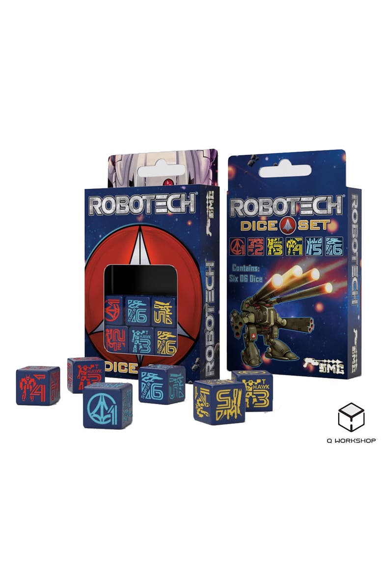 Strange Machine Games The Macross Saga Dice Set 6Pc, Alternate, color,