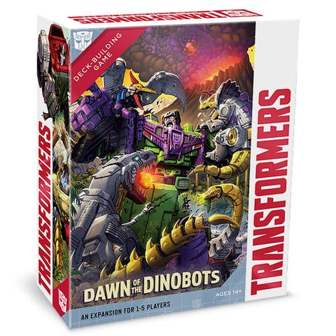 Transformers Deckbuilding Game Dawn Of The Dinobots Expansion