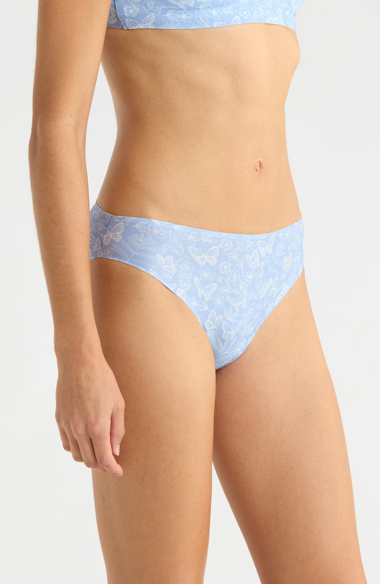 MeUndies DreamSeam Bikini, Alternate, color, Flutter