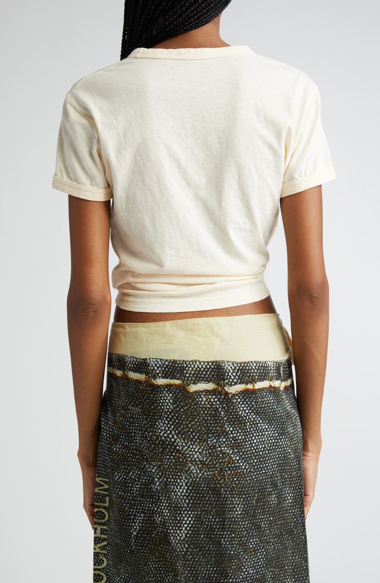 Acne Studios Etza Midsummer Logo Graphic T-Shirt, Alternate, color, 