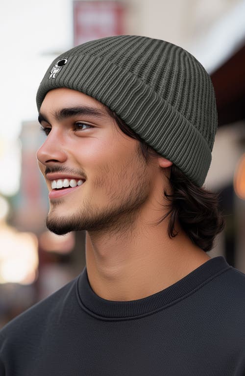 Dalix Astronaut Watch Cap In Asphalt Gray