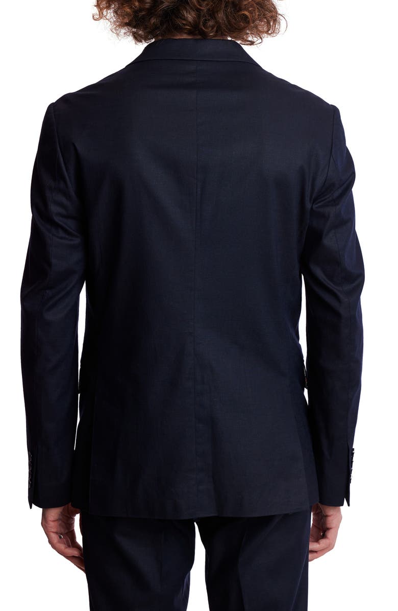 PAISLEY & GRAY Dover Slim Fit Sport Coat, Alternate, color, Navy Linen