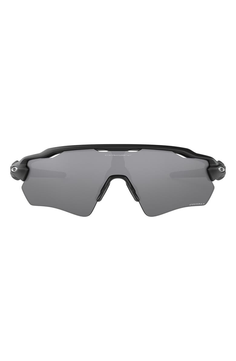 Oakley Radar<sup>®</sup> EV Path<sup>®</sup> 38mm Wrap Shield Sunglasses, Main, color, Black