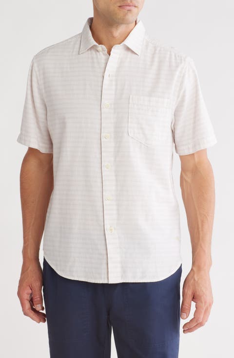 Zen Stripe Button-Up Shirt