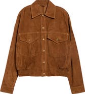 Versace Suede Blouson Leather Jacket